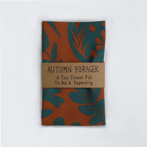 Autumn Forager Tea Towel