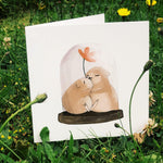 Hamster Lovers Snow Globe | A5 Greeting Card | Sustainable | FSC Certified