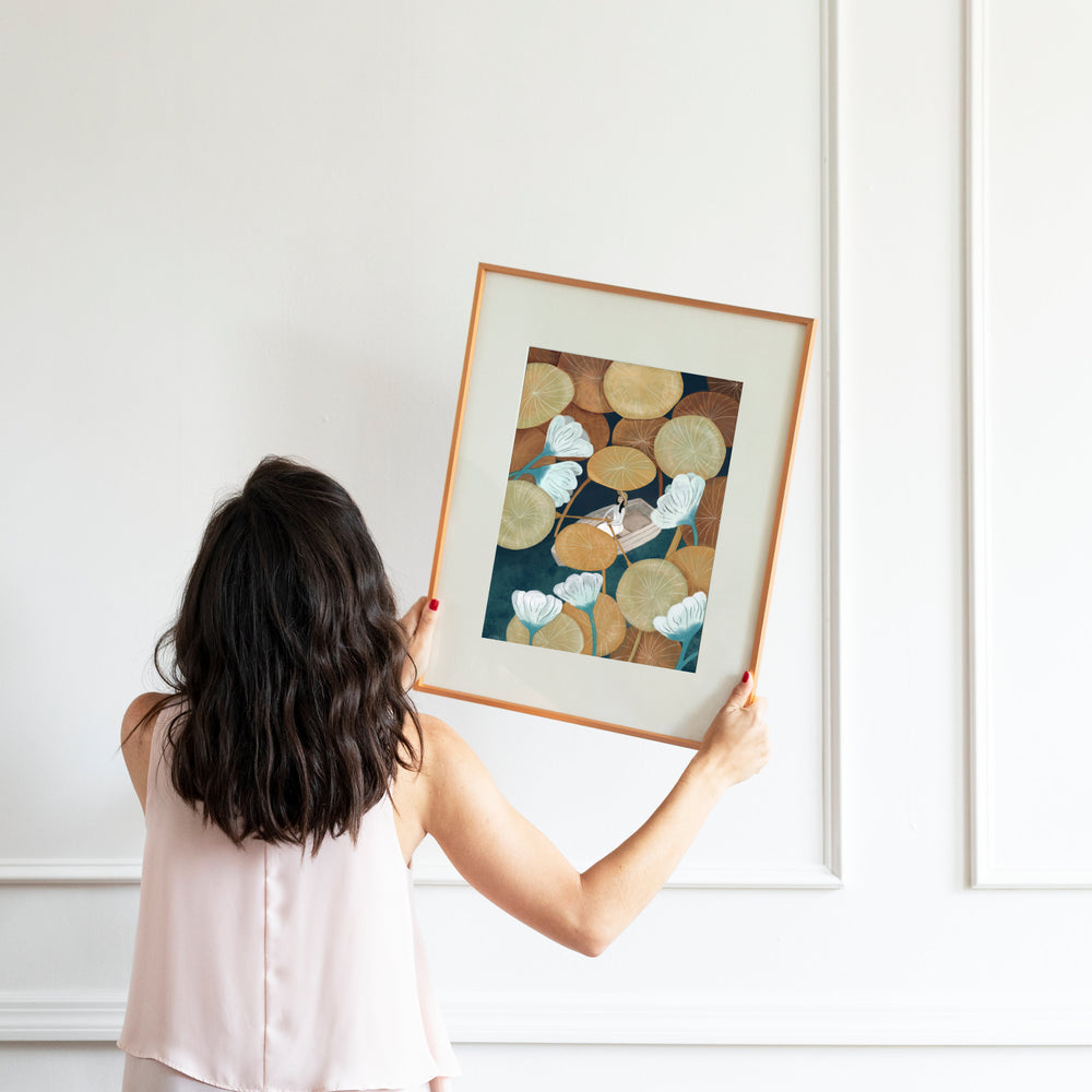 
            
                Load image into Gallery viewer, Among the Lilies Art Print
            
        