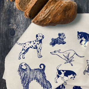 
            
                Load image into Gallery viewer, Dog Lover Tea Towel - 100% Organic Cotton
            
        
